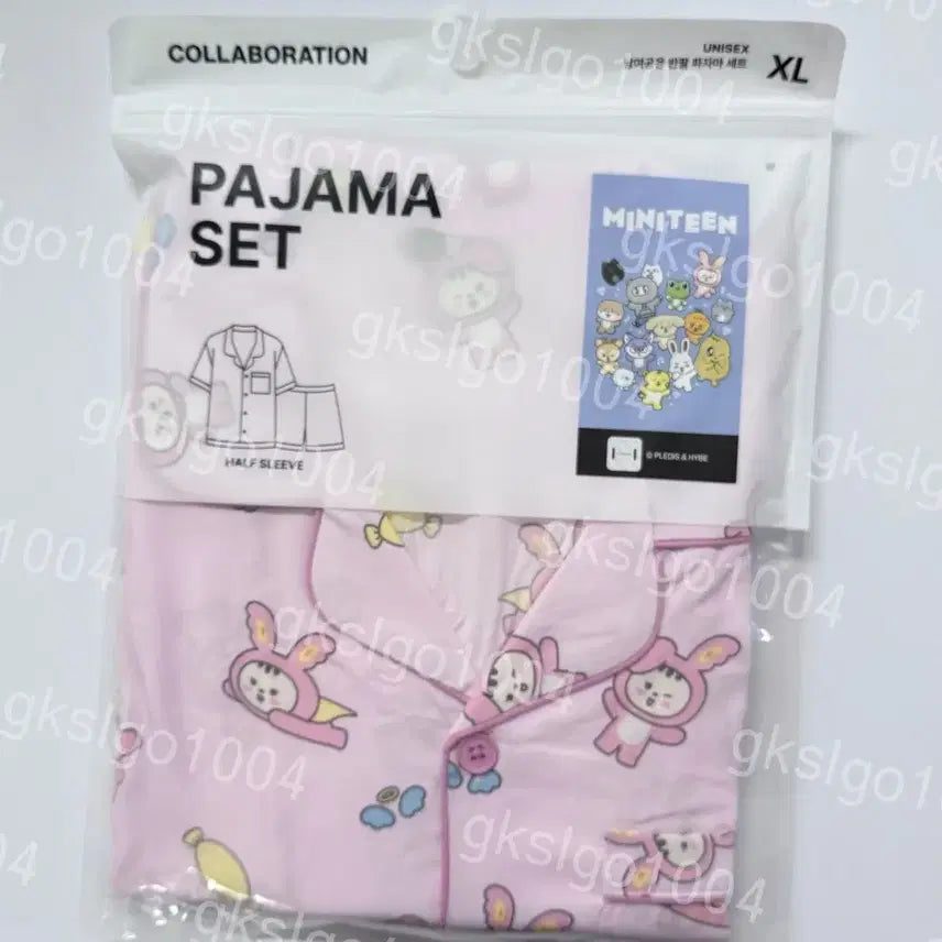 [BUNJANG] SPAO MINI TIN Pajama Set Jjongtoraam XL / 스파오 미니틴 파자마세트 쫑토람