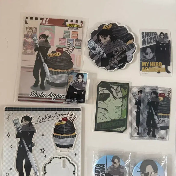 [BUNJANG] Shota Aizawa Vigilante My Hero Academia Merchandise Bundle Set / 아이자와 쇼타 비질랜티 나히아 굿즈 일괄 판매