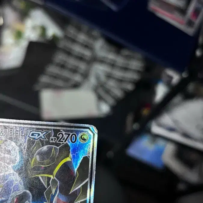 [BUNJANG] Garchomp &amp; Giratina Tag Team GX SR Special Illustration Rare Pokemon Card / 한카리아스&amp;기라티나 태그팀 gx sr 특일 포켓몬 카드