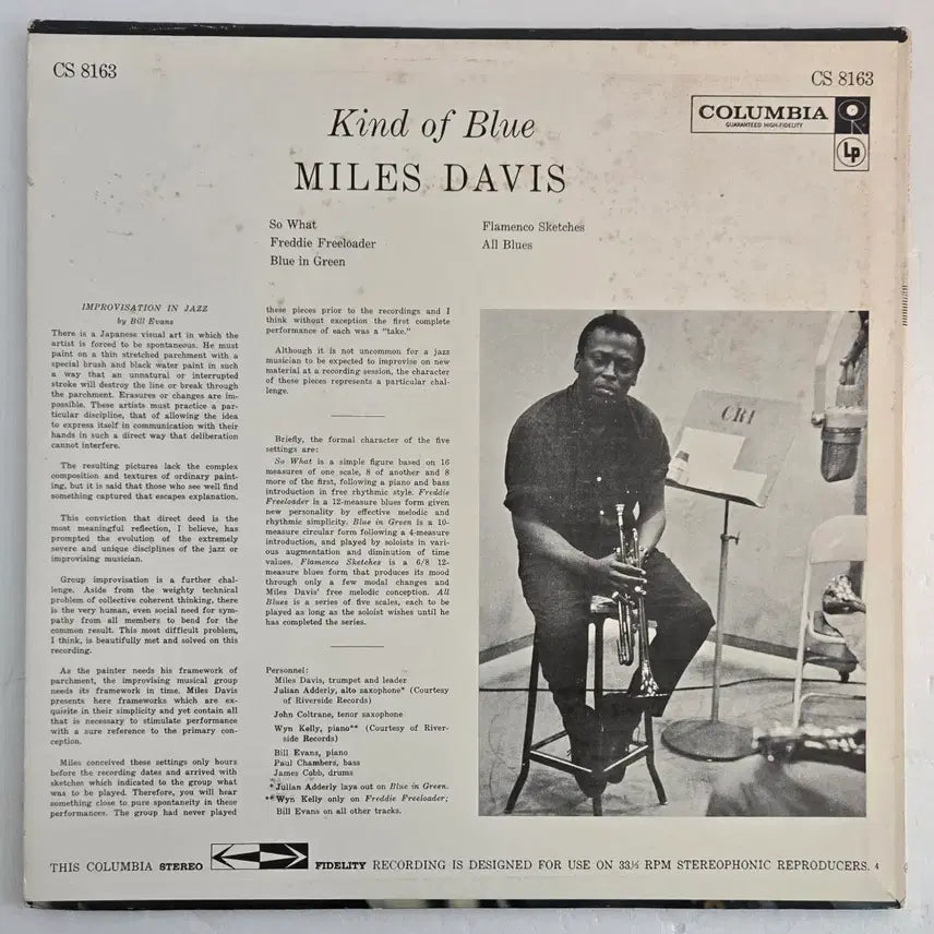 [BUNJANG] Miles Davis Kind of Blue LP (US 2-Eye EX+/NM- &amp; US 6-Eye First Pressing LP G+/VG-) / Miles Davis- Kind Of Blue LP (2EYE+6EYE)