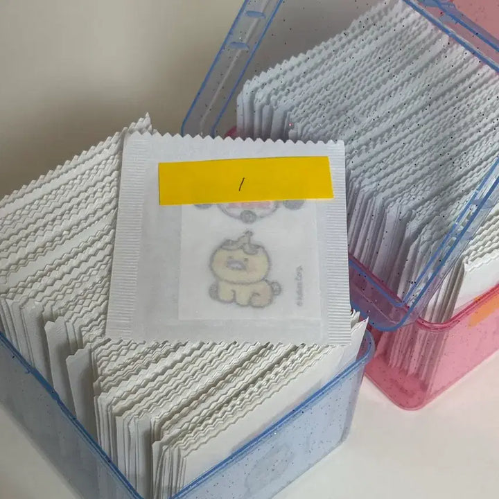 [BUNJANG] Chunsik Dasom Ddadusal Seal Bundle Set / 별달콤 맛삼춘 춘식이 띠부씰 미개봉 판매해요