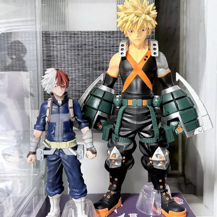 [BUNJANG] My Hero Academia Bakugo &amp; Todoroki Figure Bundle Set / 나의 히어로 아카데미아 피규어 바쿠고 토도로키