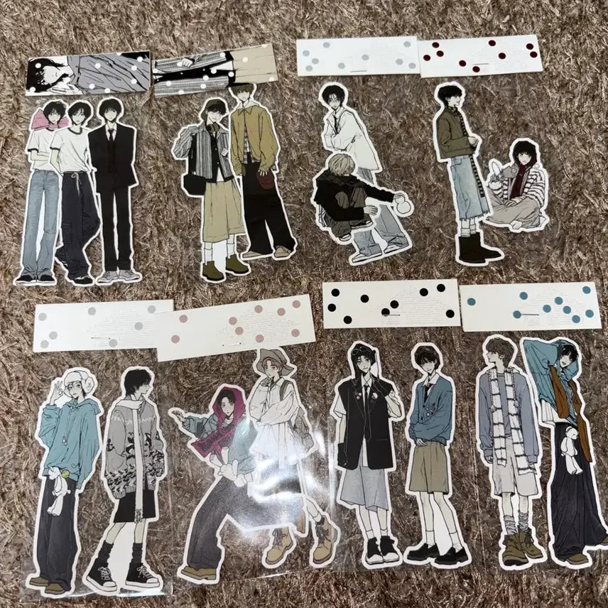 [BUNJANG] BOYNEXTDOOR "Ginger" Piece Sticker Bundle Set / 보이넥스트도어 보넥도 진저님 비공굿 조각스티커 일괄