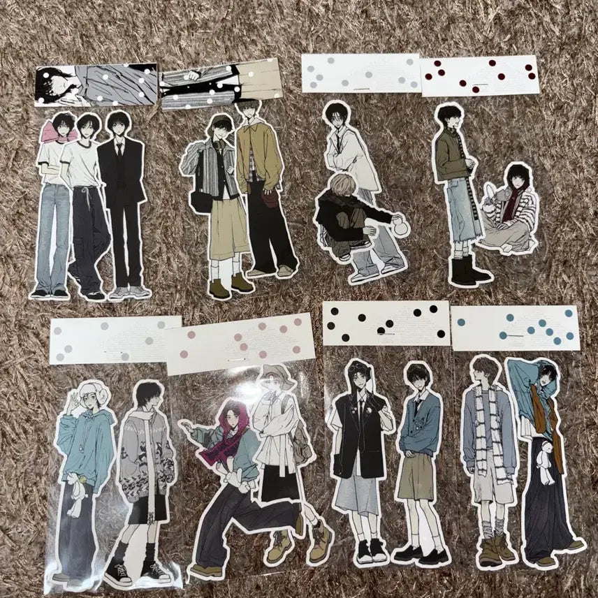 [BUNJANG] BOYNEXTDOOR "Ginger" Piece Sticker Bundle Set / 보이넥스트도어 보넥도 진저님 비공굿 조각스티커 일괄