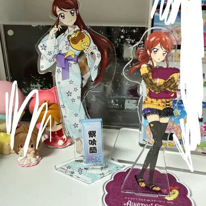[BUNJANG] Aikatsu! Ichigo Ryo Summer Party Night Dream Acrylic Bundle Set / 아이카츠 아이엠스타 란 보라 썸머파티 나이트드림 아크릴 일괄