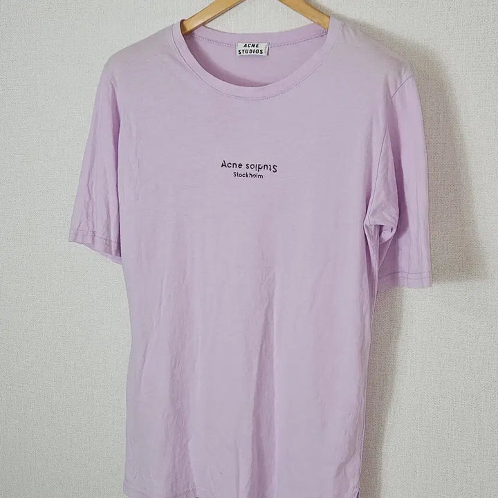 [BUNJANG] Acne Studios Stockholm T-Shirt Lavender / 아크네스튜디오 스톡홀름 반팔 티셔츠 라벤더 정품
