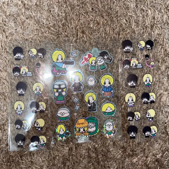 [BUNJANG] Sakamo Days Sakaday Sticker 3 Piece Bundle Unused / 사카모토데이즈 사카데이 비공굿 스티커 3장 일괄 미사용