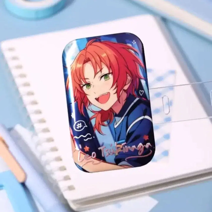 [BUNJANG] Ensemble Stars! Chugoku Star Sweets Cafe Graffiti Badge Leo Tsukinaga / 앙스타 중스타 4월 굿즈 그래피티 뱃지 공구 양도 츠키나가레오