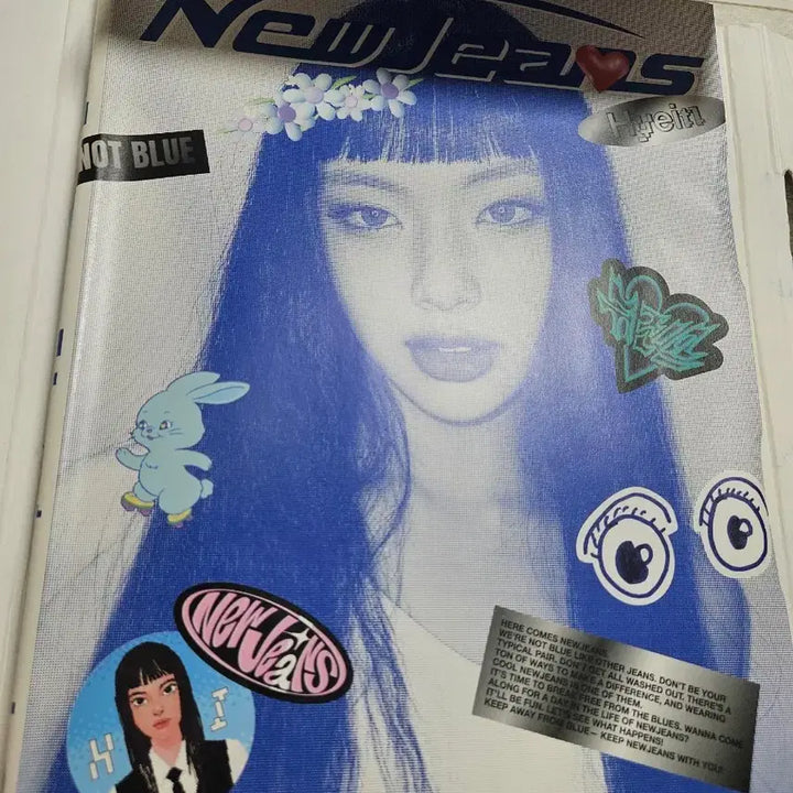 [BUNJANG] NewJeans BluBook Haerin / Hyein Full Set Photocard Bundle / 뉴진스 블루북 해린 / 혜인 풀세트 + 단체 포카