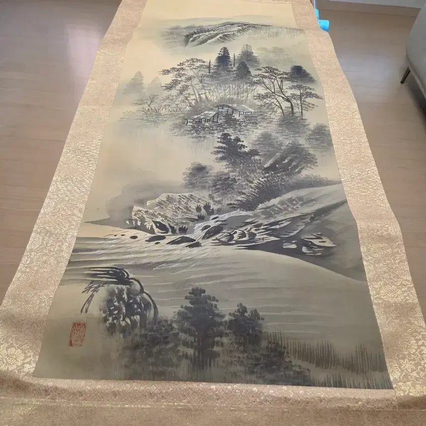 [SOLD OUT] 동양화 산수 족자