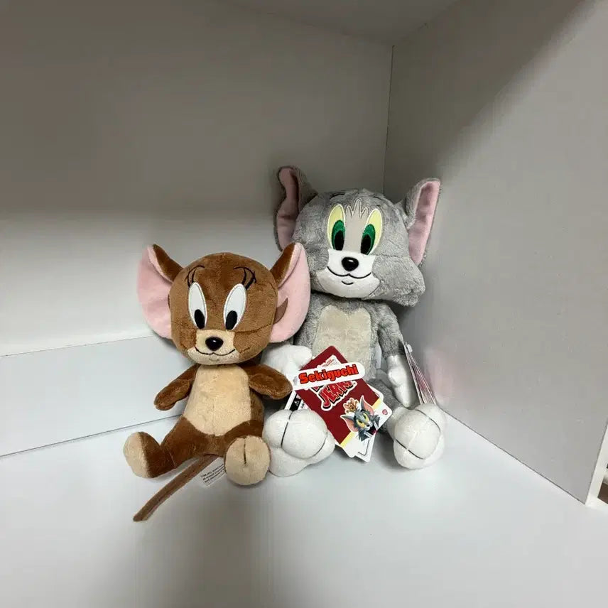 [BUNJANG] Sekiguchi Tom and Jerry Plush Bundle / 게시글 확인) 새상품) Sekiguchi 톰과제리 인형 일괄