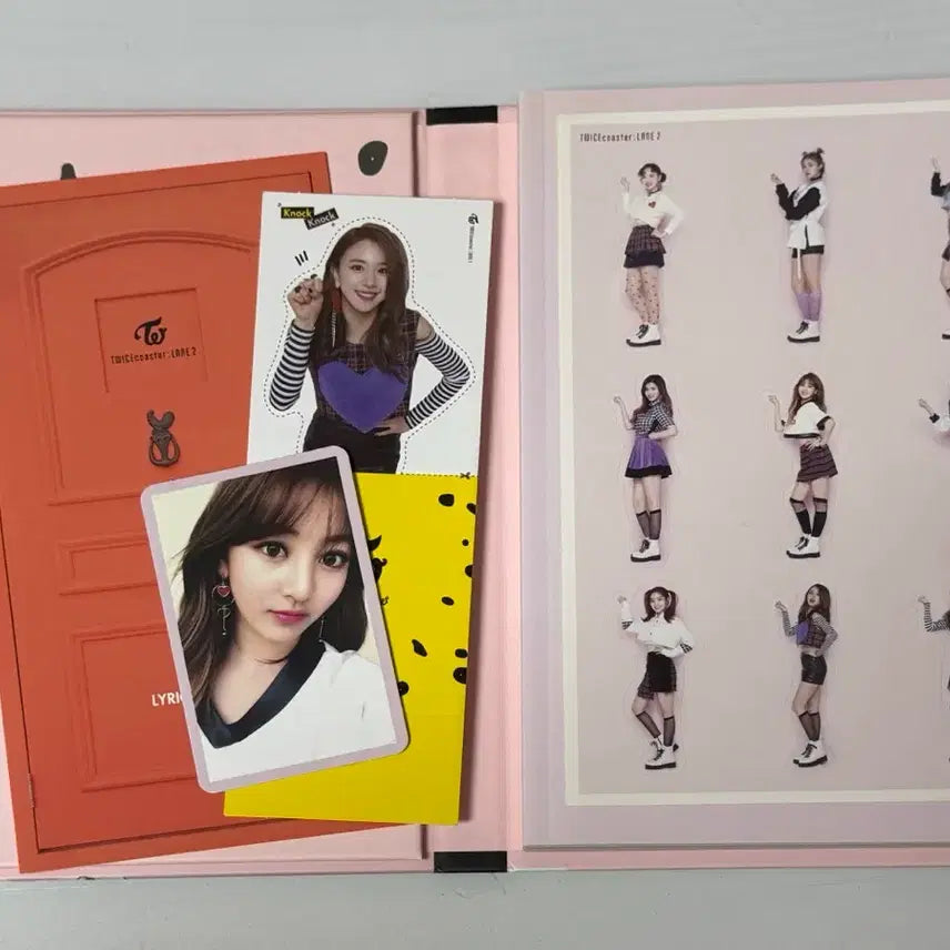 [BUNJANG] TWICE "Knock Knock" Album Photocard Sticker Set / 트와이스 knock knock 낙낙 앨범