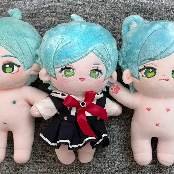 [BUNJANG] Ensemble Stars Kanata Non-Official Custom Plush 20cm Bundle Set / 앙스타 카나타 비공식 속성 솜인형 일괄
