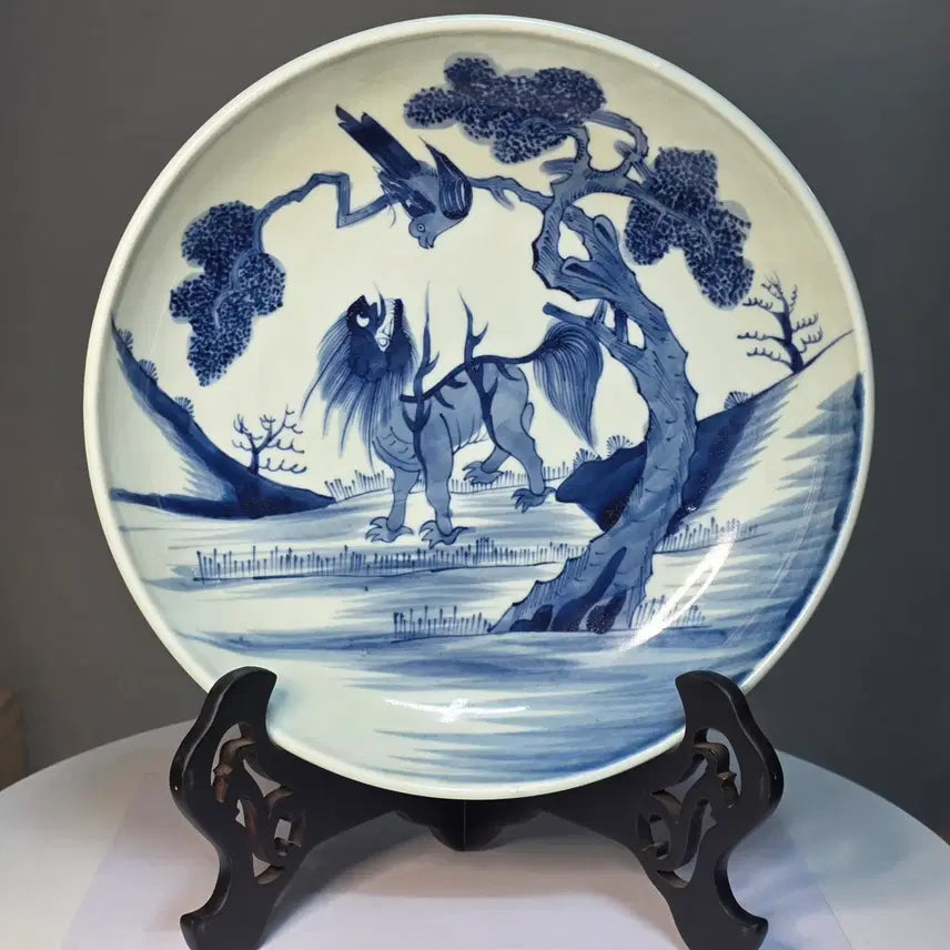 [SOLD OUT] 청화백자서수조문대반
