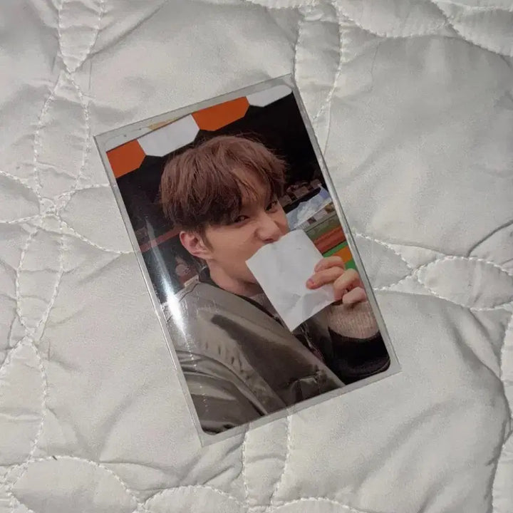 [BUNJANG] NCT 127 Jungwoo Veil of Frame Photobook Album / 엔시티127 정우 veil of frame 포토북 앨범 미개봉 양도 인형