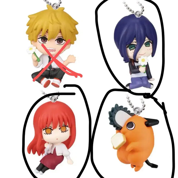 [BUNJANG] Chainsaw Man: The Movie - Legion Arc Gacha Minis (Sealed) - All Characters Except Denji / 덴지빼고 다있습니다 체인소맨 레제편 가챠 미개봉