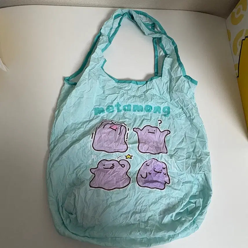 [BUNJANG] Pokemon Ditto Shopping Basket / 포켓몬 메타몽 장바구니