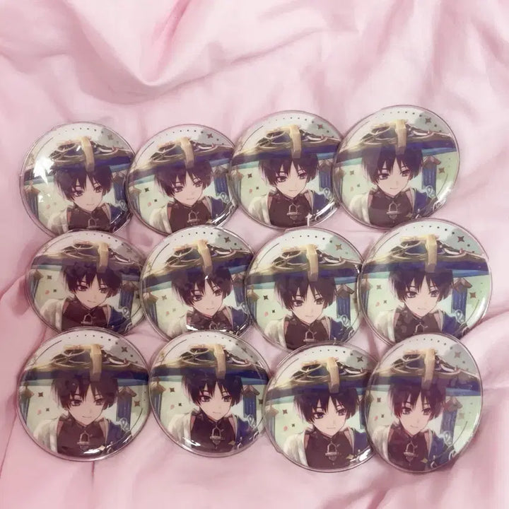 [BUNJANG] Genshin Impact Wanderer Acrylic Standee &amp; Plush Doll Set / 원신 방랑자 캔뱃지 아크릴 인형 누이 이타백 두린 붕스 포카 스카라무슈