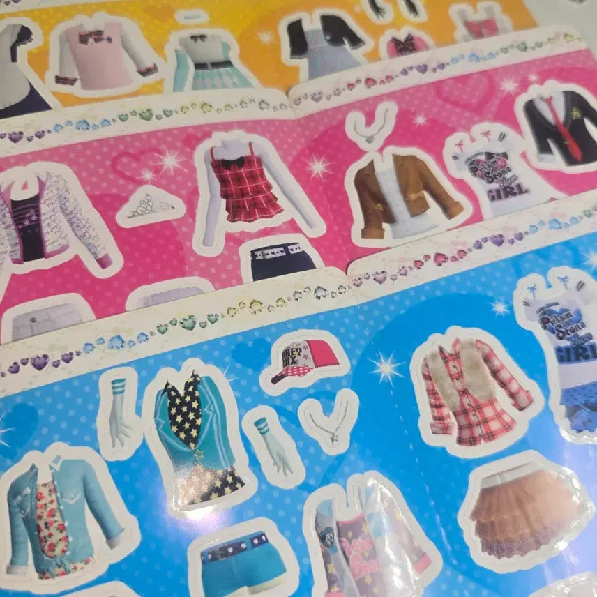 [BUNJANG] Prism Stone Happy Set Coordi Stickers Bundle Set / 프리즘스톤 해피세트 코디 스티커 일괄
