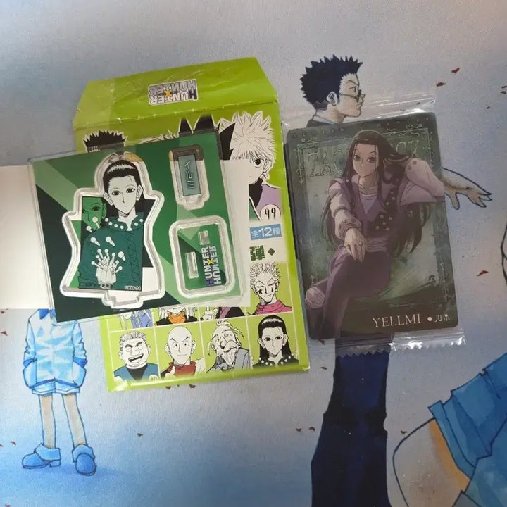 [BUNJANG] Hunter x Hunter Illumi &amp; Itachi Acrylic Figure Bundle Set / 헌터헌터 이르미 이타쟈가 피겨아크릴 일괄판매