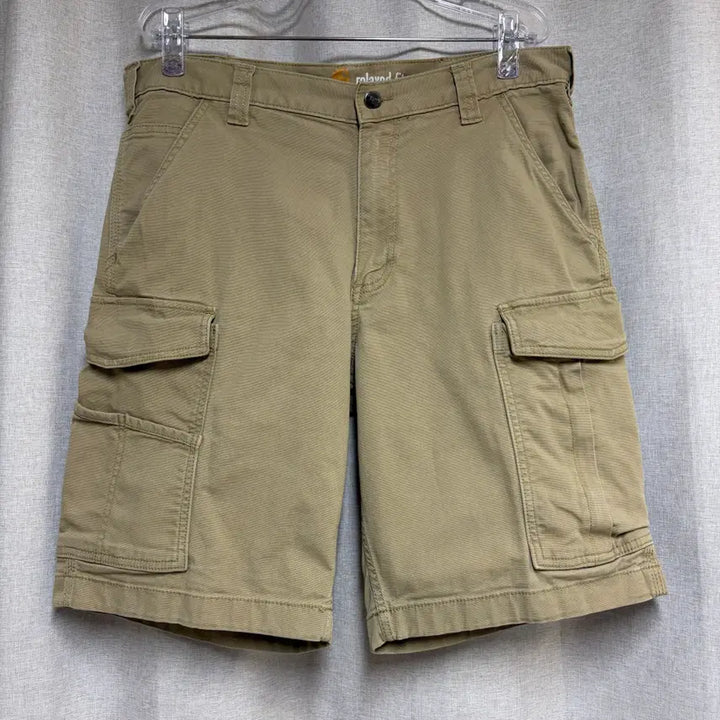 [BUNJANG] Carhartt Relaxed Fit Cargo Shorts Beige W34 / 칼하트 릴렉스핏 카고 반바지 베이지 W34