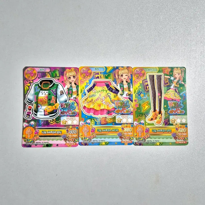 [BUNJANG] Aikatsu! The Moon Collaboration Unit Look Cards / 아이카츠 더블엠 루나 미르 유닛룩 판매