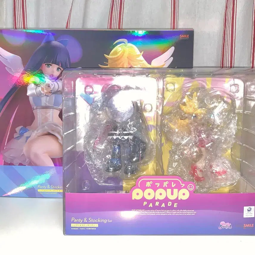 [BUNJANG] Pantsu Pop-Up Parade Figure Set (2 Types) / 팬스가 팝업퍼레이드 피규어 2종 일괄 팬티&amp;스타킹with가터벨트