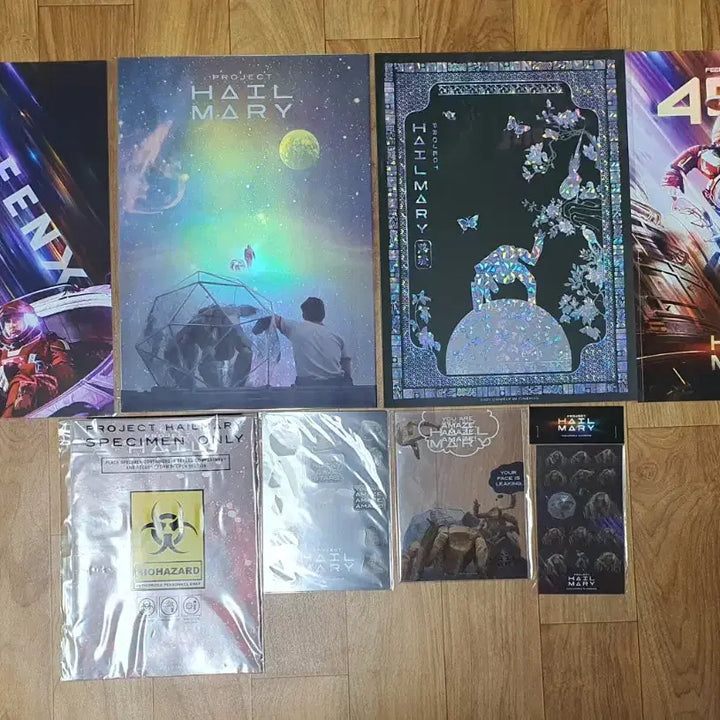 [BUNJANG] Project Hail Mary Goods 8 Types Set / 프로젝트 헤일 메리 굿즈 8종 세트