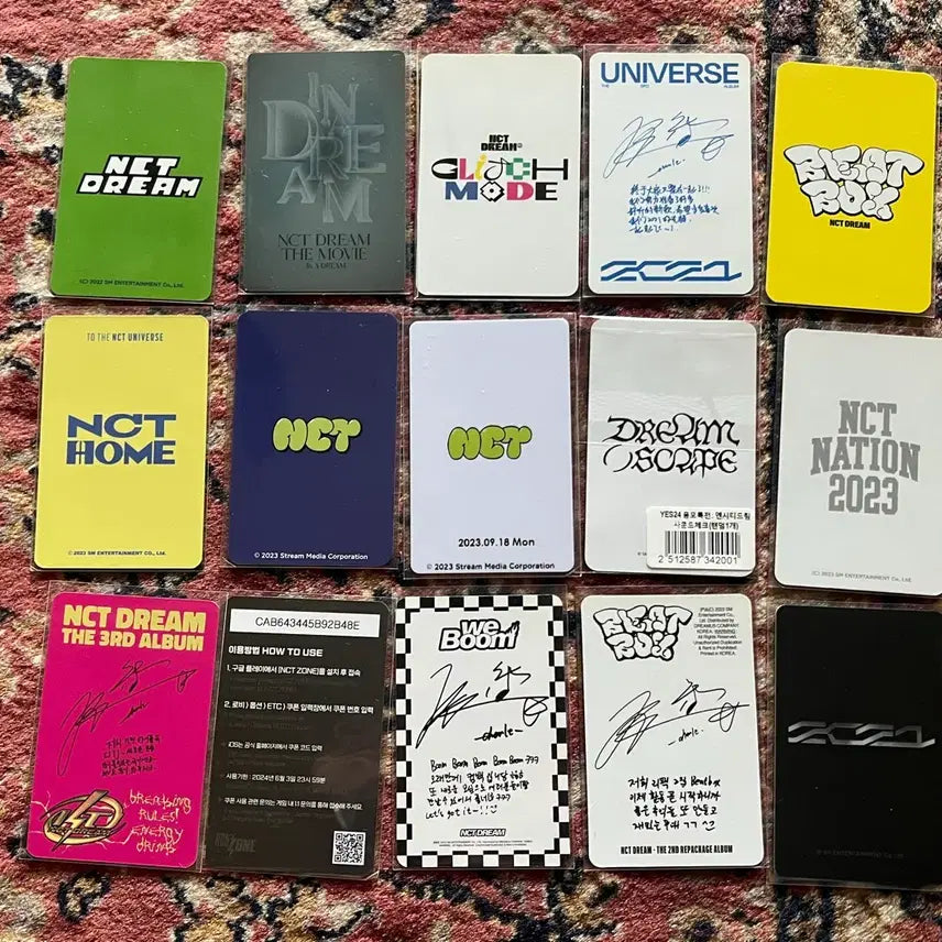 [BUNJANG] NCT DREAM Chenle Bundle Set 86 Photocards / NCT DREAM 엔시티 드림 천러 포카 86장 일괄