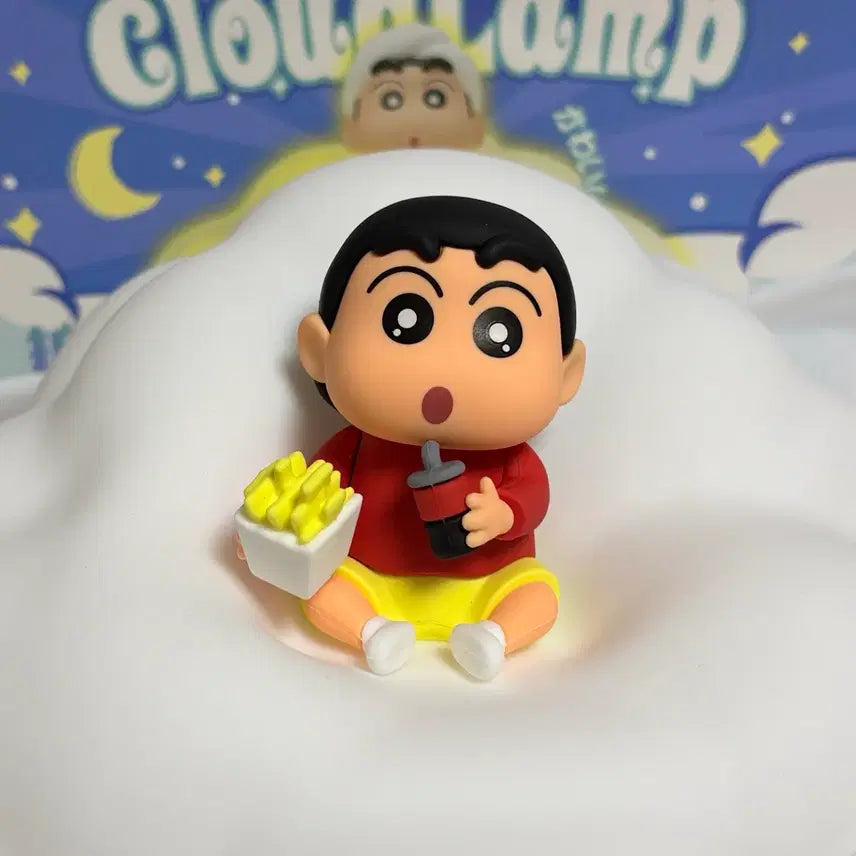 [SOLD OUT] 짱구는 못말려 짱구 램프 무드등 개봉