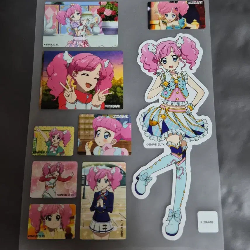 [BUNJANG] Aikatsu! AiStars Momoi Madoka Sticker Iron / 아이카츠 아이엠스타 모모 마도카 스티커 다리미