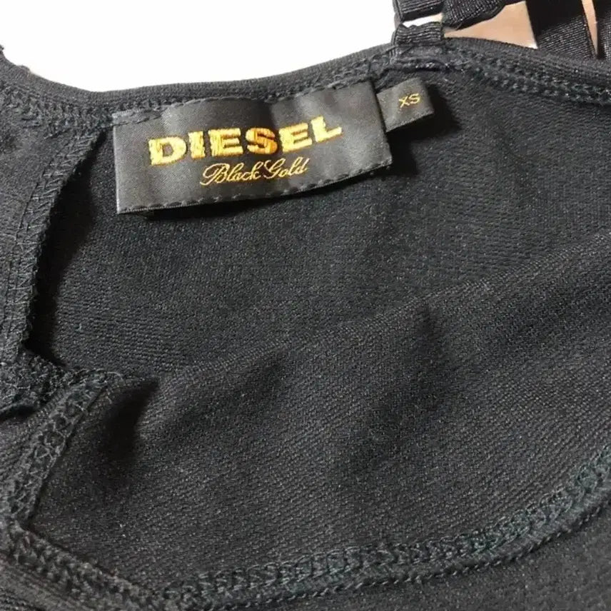 [SOLD OUT] 디젤 블랙 미니 원피스 xs