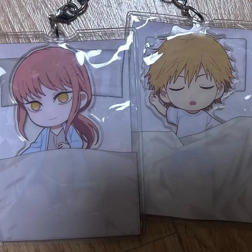[BUNJANG] Chainsaw Man Makima Denji Acrylic Keyring Bundle Set / 급처)체인소맨 아크릴 키링 마키마 덴지(일괄)가격인하X