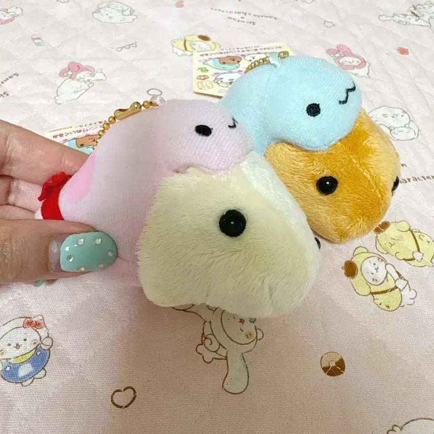 [BUNJANG] Capybara Plush Keychain Bundle / 고전 카피바라상 인형 키링 일괄