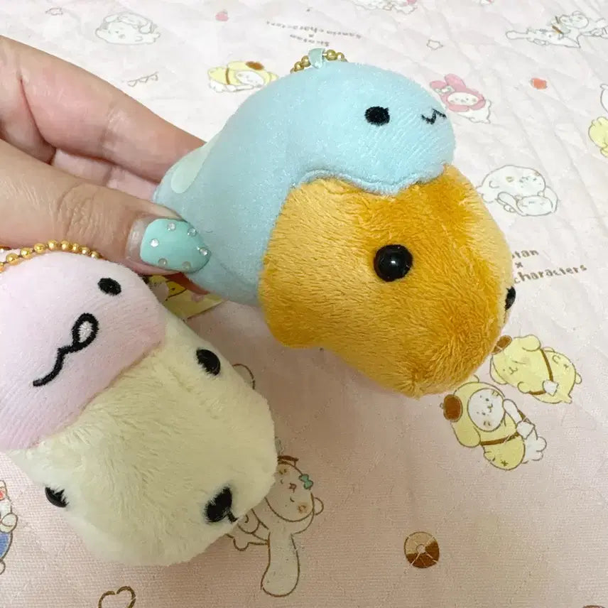 [BUNJANG] Capybara Plush Keychain Bundle / 고전 카피바라상 인형 키링 일괄