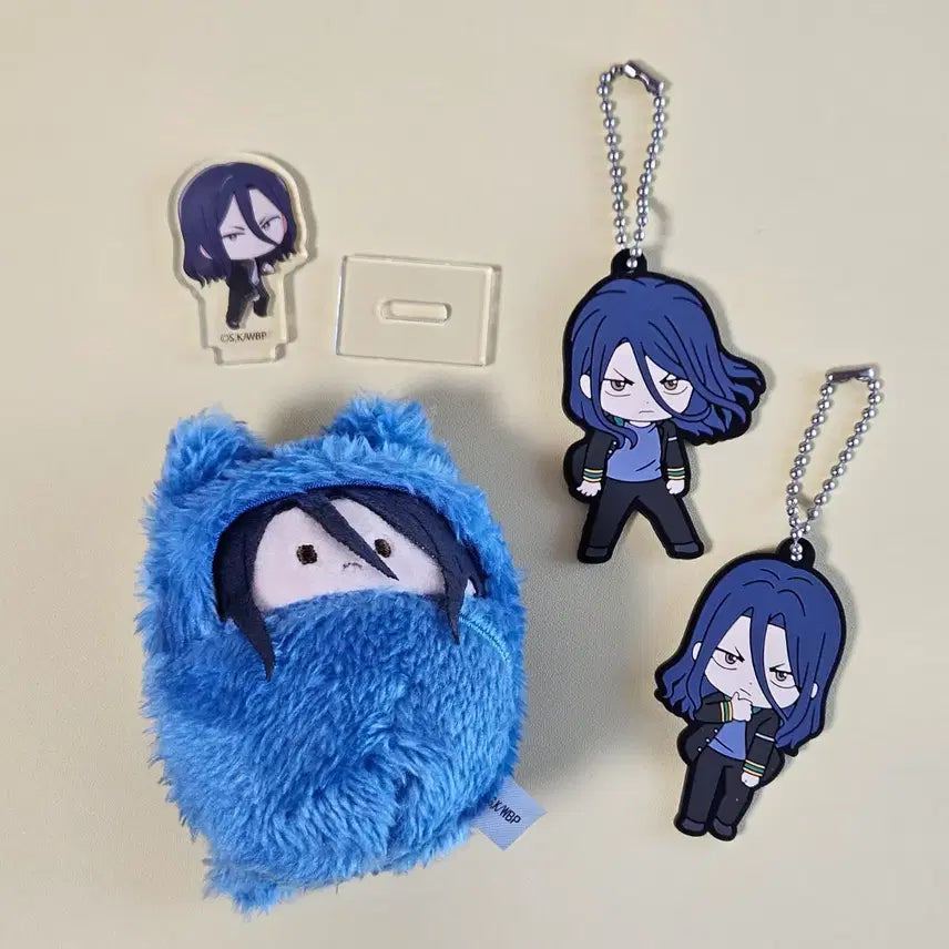 [BUNJANG] Wind Breaker Sugishita Taffy Plush Mini Acrylic Stand Keyring Bundle Set / 일괄) 윈드브레이커 윈브레 스기시타 타피누이 미니 아크릴 스탠드 키링