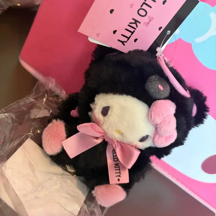 [BUNJANG] Black Kuma Kitty Mascot / 블랙쿠마 키티 마스코트