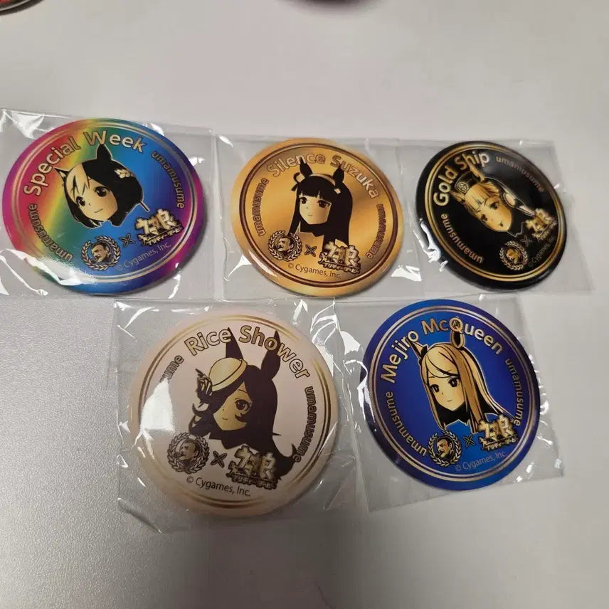 [BUNJANG] Uma Musume Boss Collaboration Can Badge Pin Button / 우마무스메 보스 콜라보 캔뱃지 핀버튼