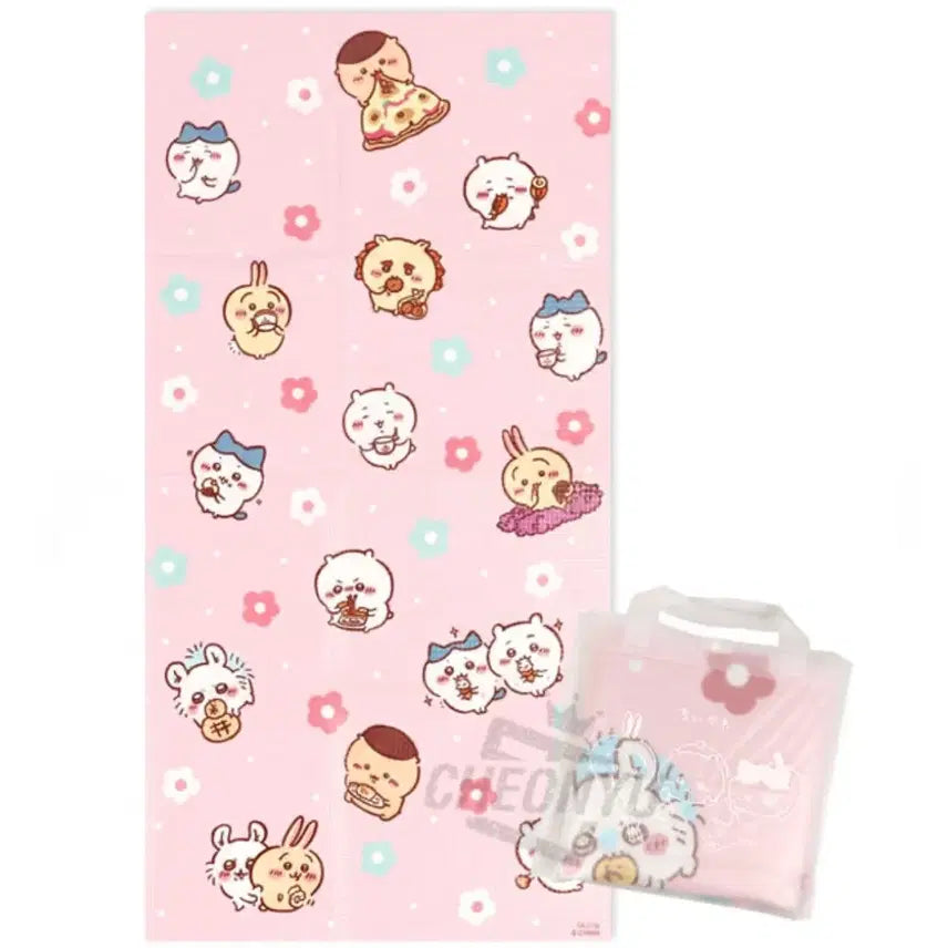 [BUNJANG] Chiikawa Waterproof Picnic Mat / 치이카와 먼작귀 방수 피크닉매트 돗자리