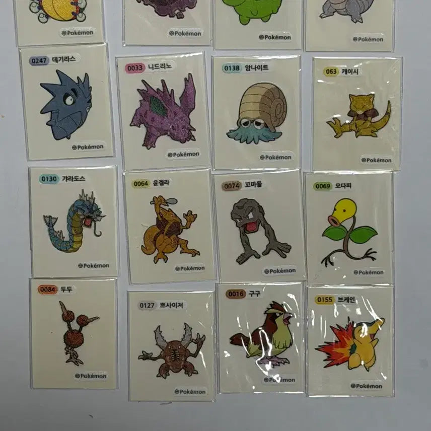 [BUNJANG] Pokemon Stickers Assorted / 매일 갱신) 포켓몬 띠부씰 여러종류