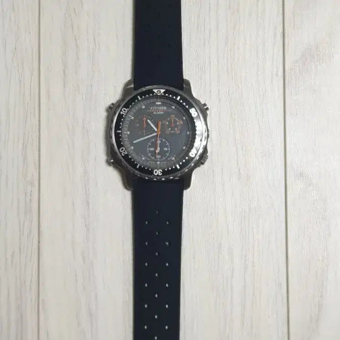 [BUNJANG] Citizen Quartz 3530-351291Y Vintage Diver Chronograph / [희귀 크로노]Citizen Quartz 3530-351291Y 알람
