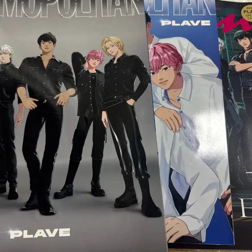 [BUNJANG] PLAVE 2024 Cosmopolitan &amp; AnAn Magazine Bundle Set / 플레이브 잡지 앙앙 코스모폴리탄 파쉬
