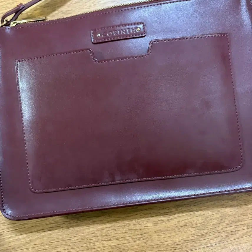 [BUNJANG] Lapalette Crossbody Bag Wine Leather Horse Design / 라빠레트 가방
