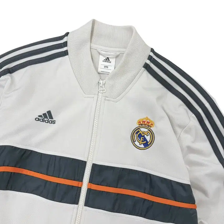 [BUNJANG] Adidas Real Madrid Track Top Football Jersey White (M) / 아디다스 레알마드리드 트랙탑 축구져지 화이트 (M)