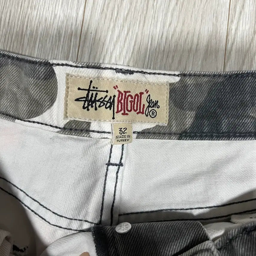 [BUNJANG] Stussy Spray Dye Big OL Jeans Size 32 / [32] 스투시 스프레이 다이 빅올진