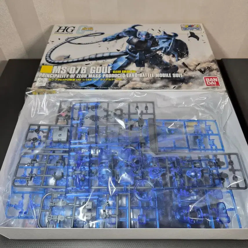 [BUNJANG] Bandai Spirits HGUC Gouf Revive Custom Color Clear Ver. Model Kit / [초~휘귀]구프 리바이브(컬러 클리어 Ver.)