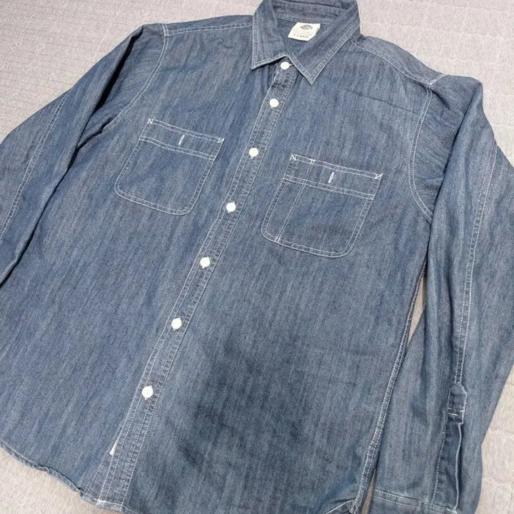 [BUNJANG] Dickies Denim Work Shirt XL / 디키즈 데님워크셔츠 XL