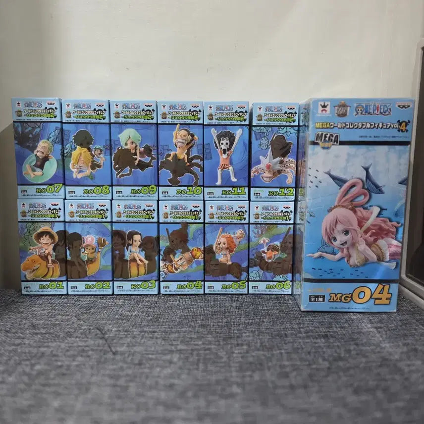 [BUNJANG] One Piece World Collectable Figure Ryuo Kingdom Full Set (Series 1-2) / [월콜 WCF] 원피스 월콜 류우왕국 1-2탄 풀셋 판매 / 새상품