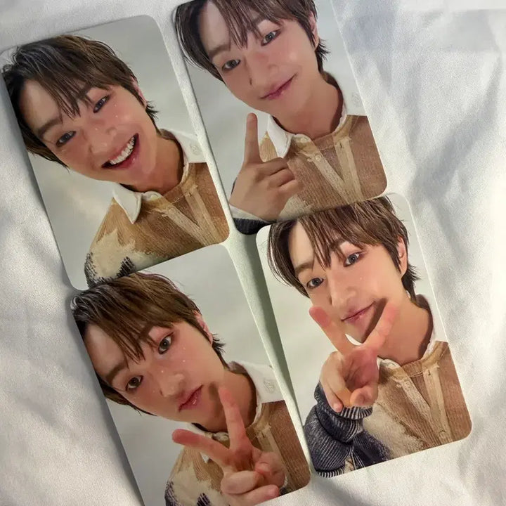 [BUNJANG] SHINEE ONEW Connection Photocard Bundle Set / 샤이니 온유 커넥션 포카 4장일괄
