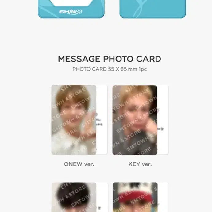 [BUNJANG] SHINee Minho 18th Anniversary Photocard / 샤이니 민호 18주년 굿즈 포카